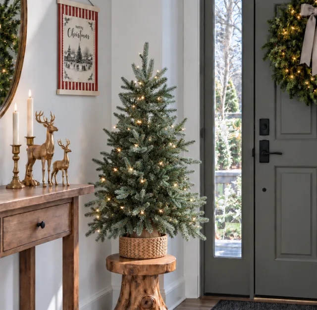 The Christmas Entryway