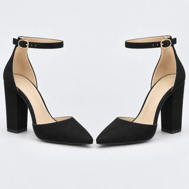 Women's Coco High Heels Chunky Pumps
