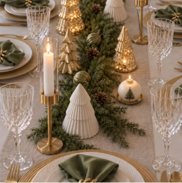 The Christmas Table Setting